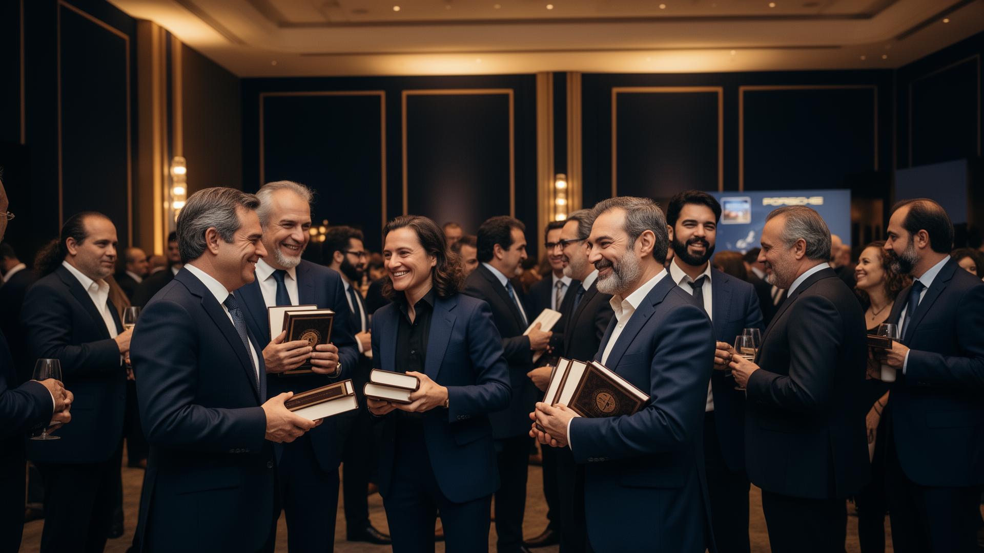 Evento de lançamento VC.autor com autores e empresários